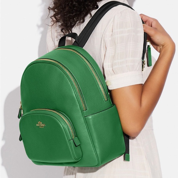 COACH Leather Court Backpack - Picture 14 of 15